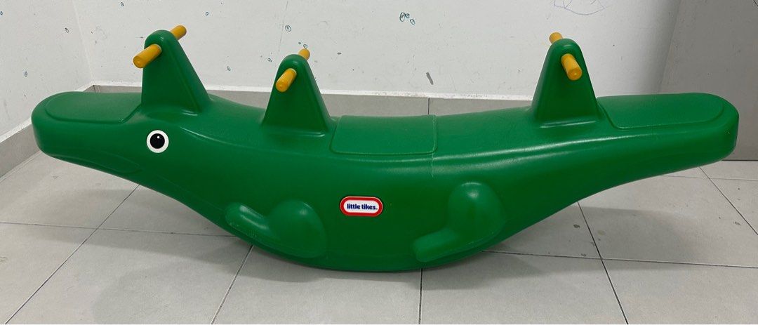 little tikes alligator teeter totter