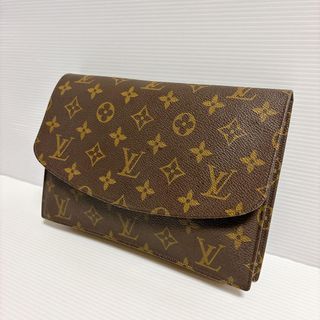 Louis Vuitton Monogram Pochette Lava 23 Second Bag Clutch Bag