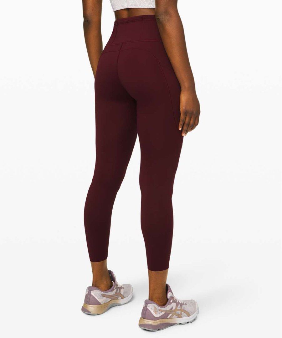 Lululemon Fast and Free Tight II 25 *Non-Reflective Nulux in