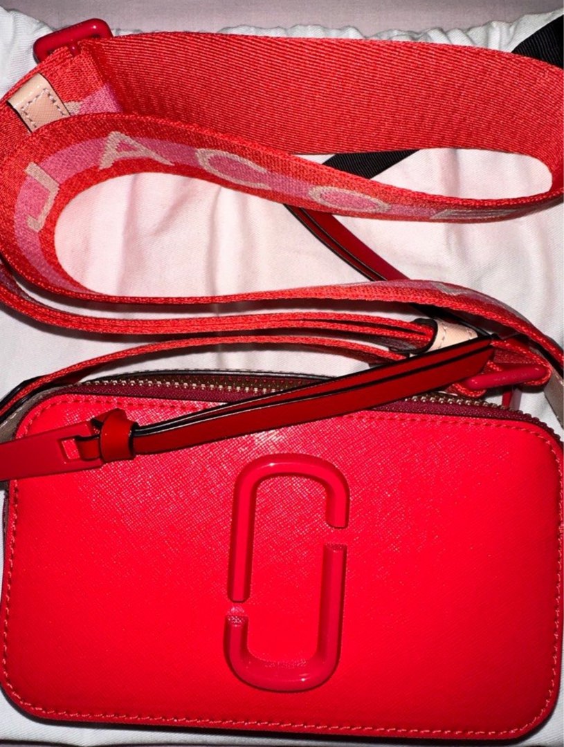 Marc jacobs snapshot sales poppy red multi