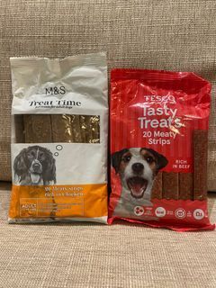 [take all] Marks and Spender chicken strips + Tesco meaty  beef strips