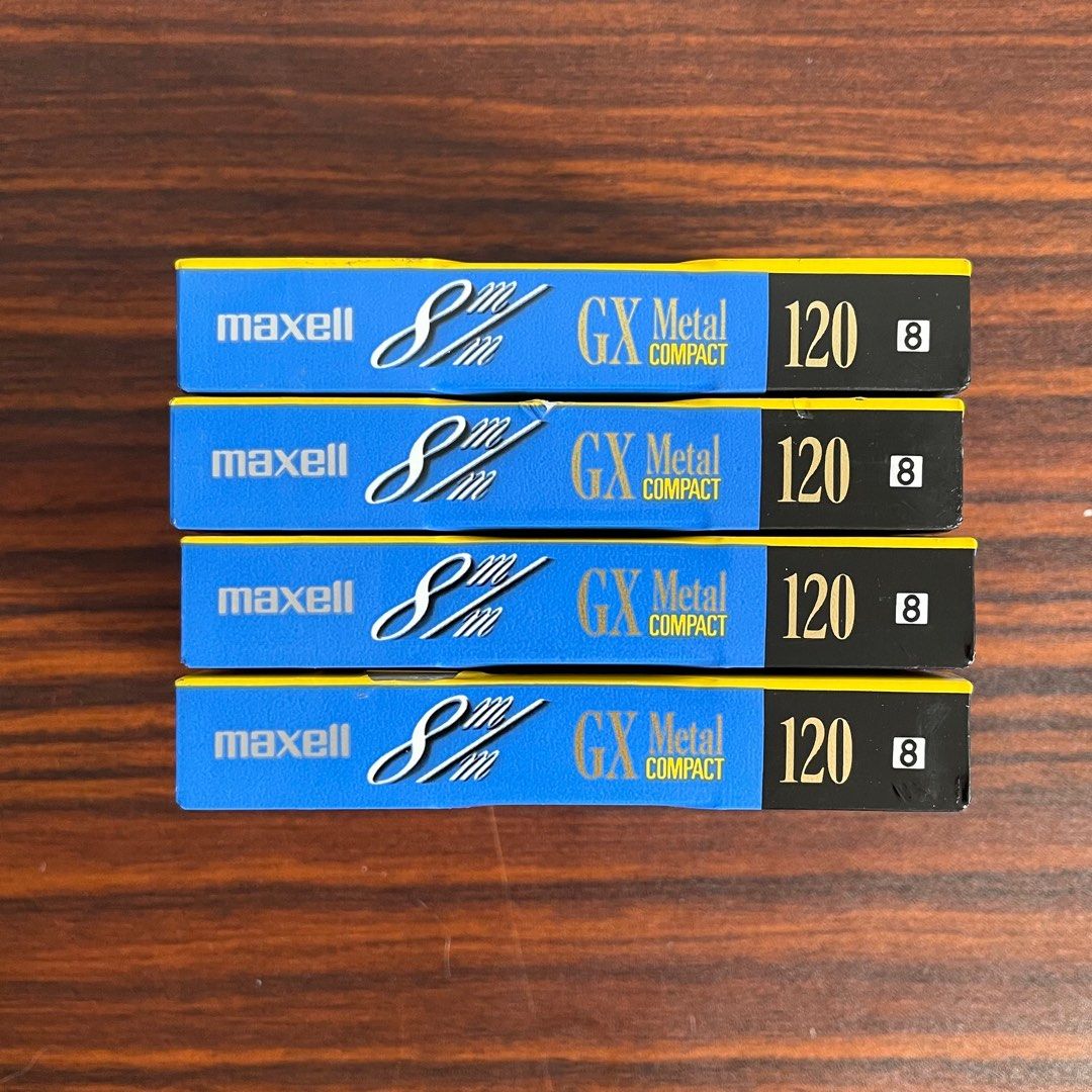 Maxell 8mm video cassette (Category: Video Cameras) located in Manila. Submitted by pl4y_it_4g4in (Listing ID 1286405912, Image 3). Description: 400 each 2pcs available Brand new 120 mins .