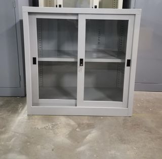 Mini - Storage Cabinet Sliding glass Door