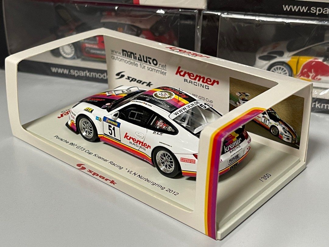 チュンチュンさん専用 AMR (1/43) ポルシェ 935 K3 1/43 Kremer Racing特注 Spark ポルシェ 956 Swatch H.J.