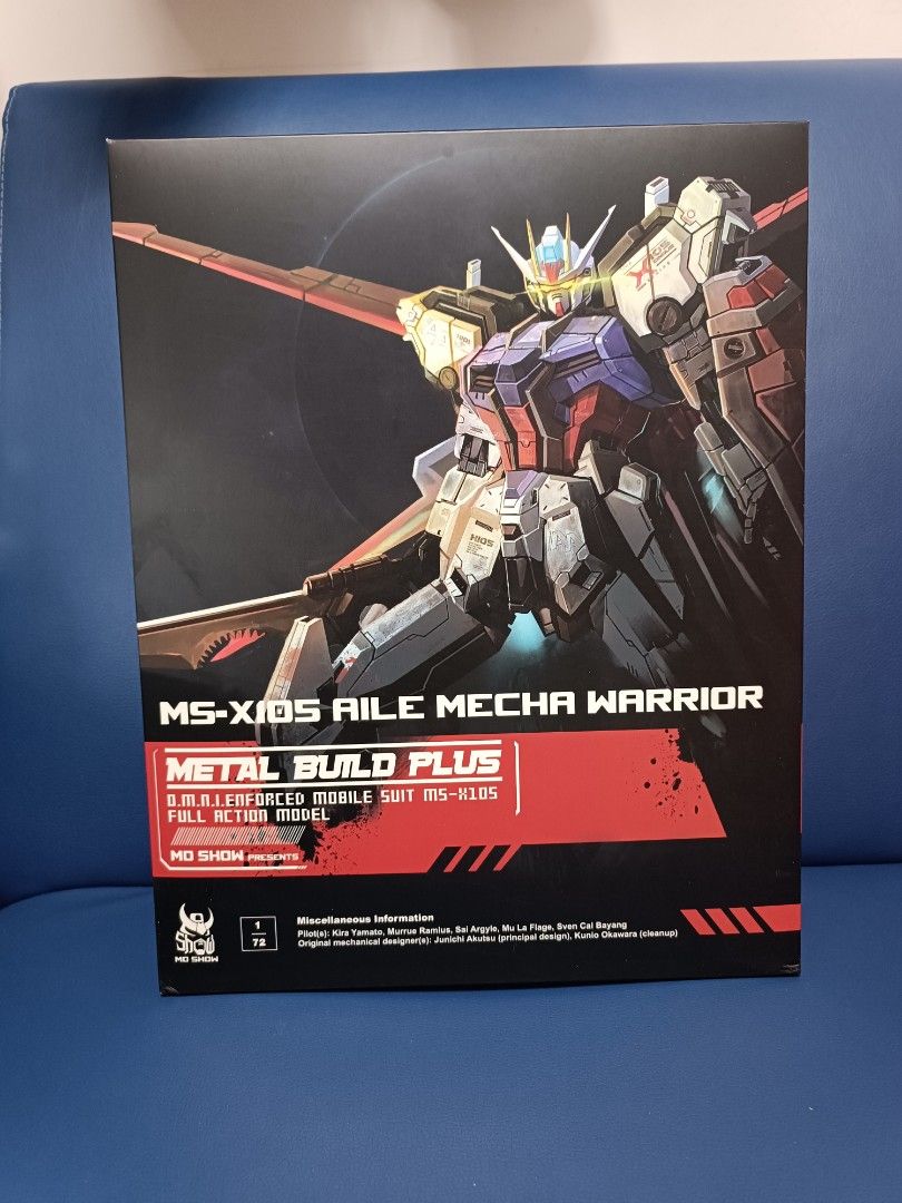 MoShow - Metal Build Plus - 1/72 Aile Mecha Warrior Strike Gundam ...