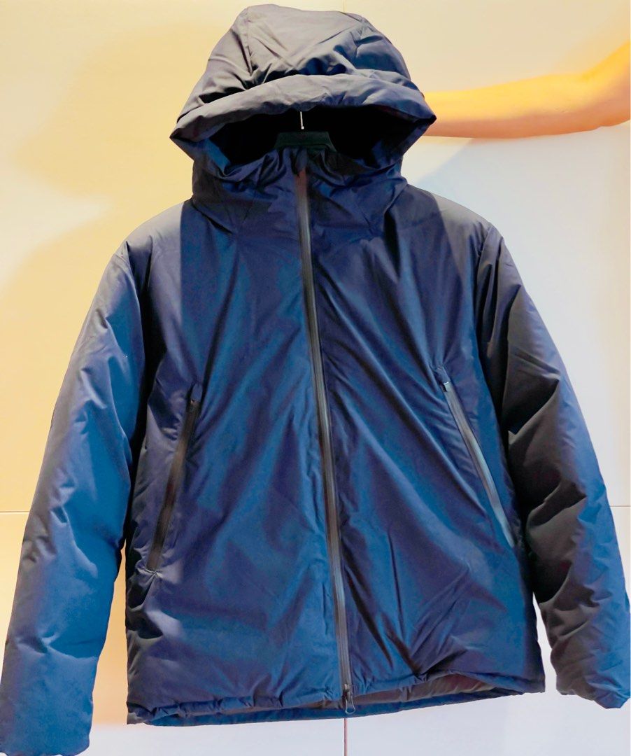 Muji hooded coat outlet