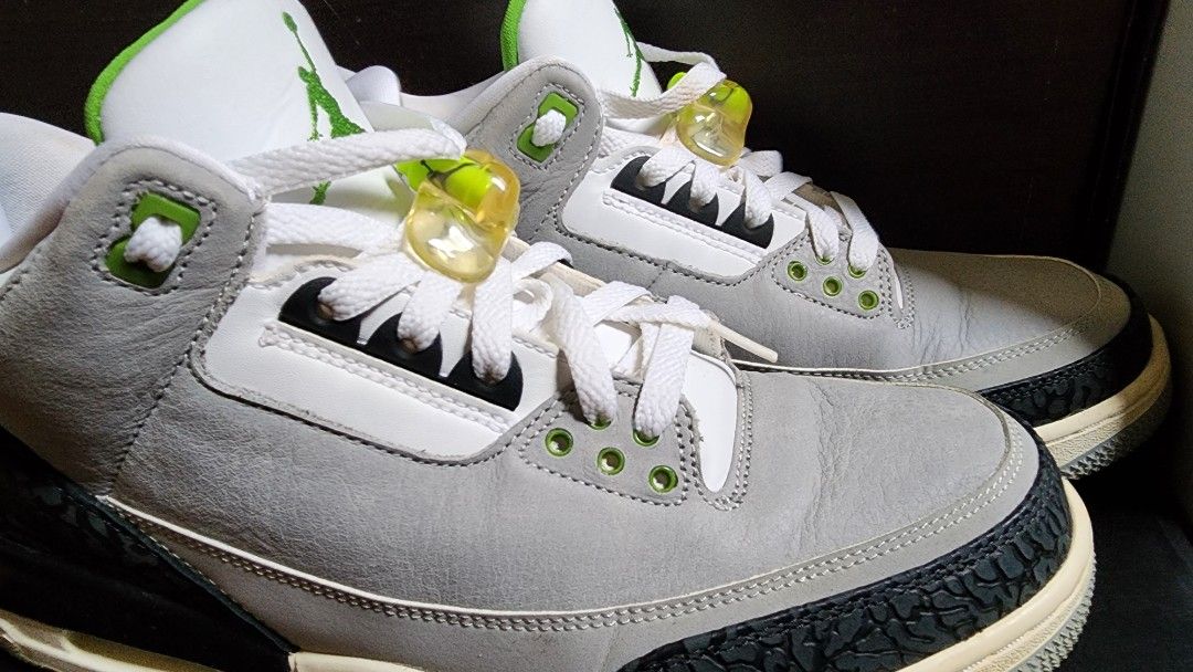 NBA AIR JORDAN 3 RETRO CHLOROPHYLL