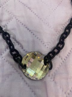 necklace with  Swarovski  crystal pendant