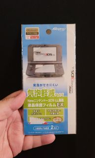 New Nintendo 3DS LL LCD protective film or screen protector