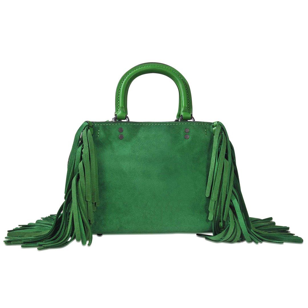 Coach rogue with fringe cheap