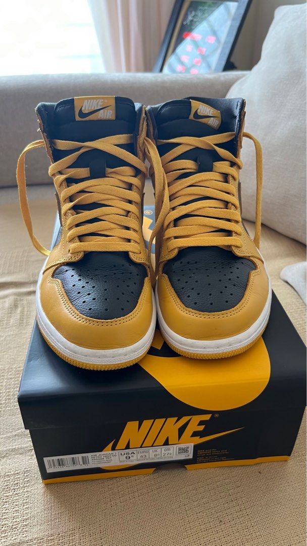 Air jordan 1 retro high og 9.5 top