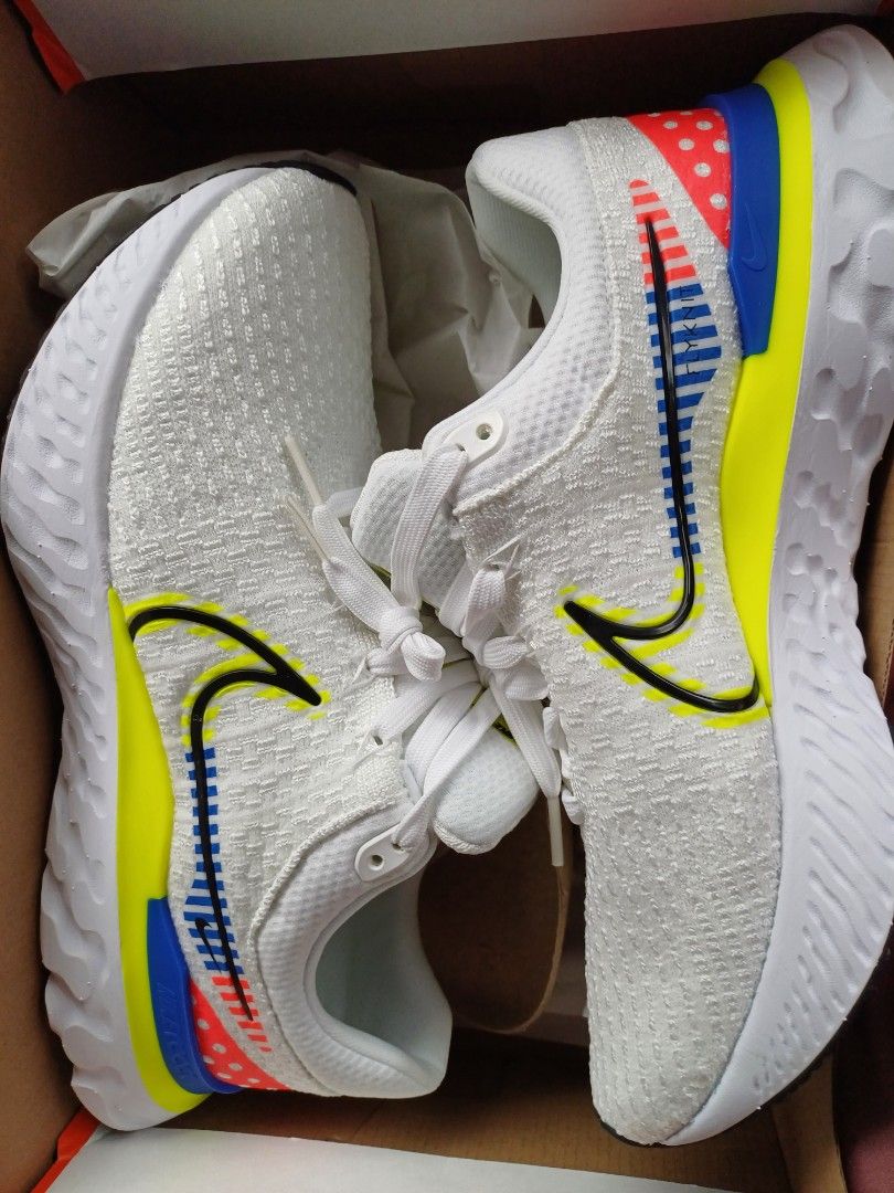 Nike react white racer blue new arrivals