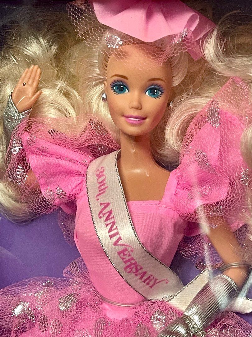 NRFB 1992 Barbie Anniversary Star Walmart 30th Anniversary doll