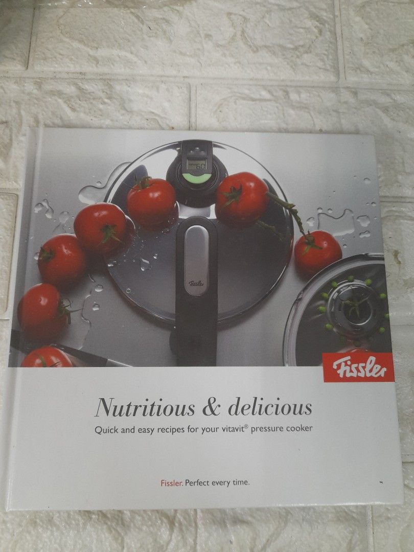Nutricious and Delicious fissler (Category: Cookware & Accessories) located in Pasay City. Submitted by ayin3 (Listing ID 1286249925, Image 1). Description: item is in excellent condition pages still very fresh pm for order.