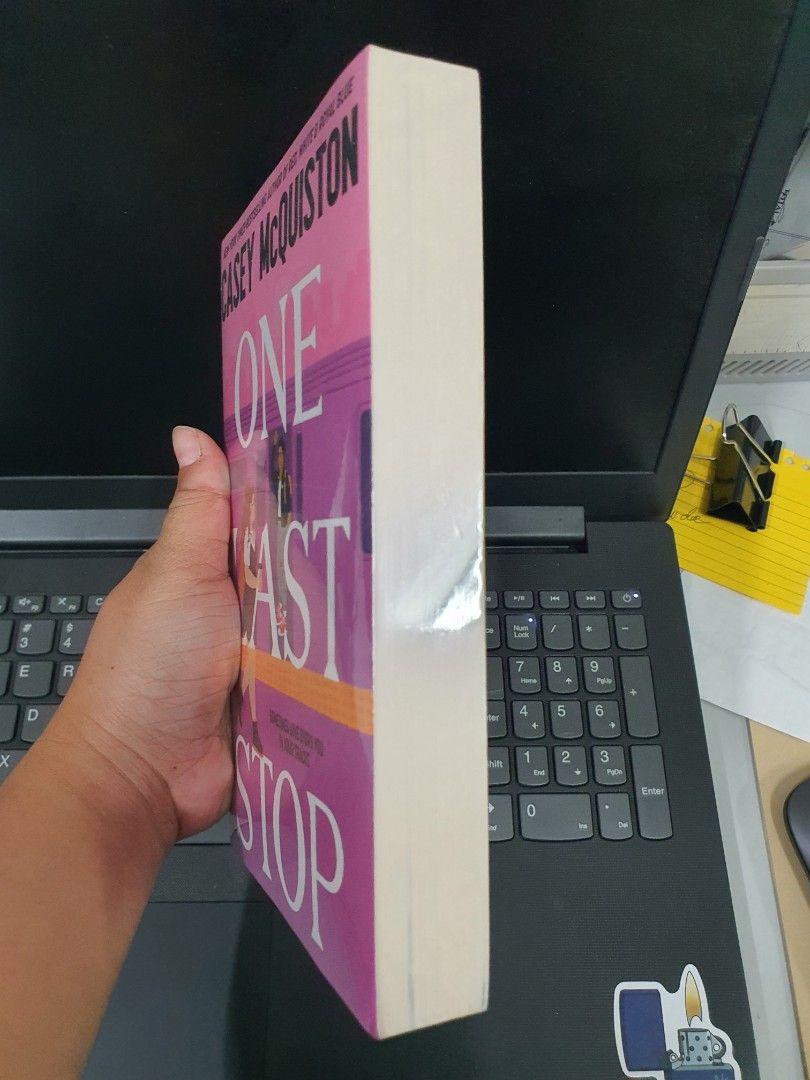 One Last Stop Casey McQuiston (Category: Storybooks) located in Paranaque City. Submitted by rhodalietagle (Listing ID 1286308518, Image 2). Description: one last stop by casey mcquiston BRANDNEW nakabalot pa rfs nag kamali ng order orig price 669 price negotiable.