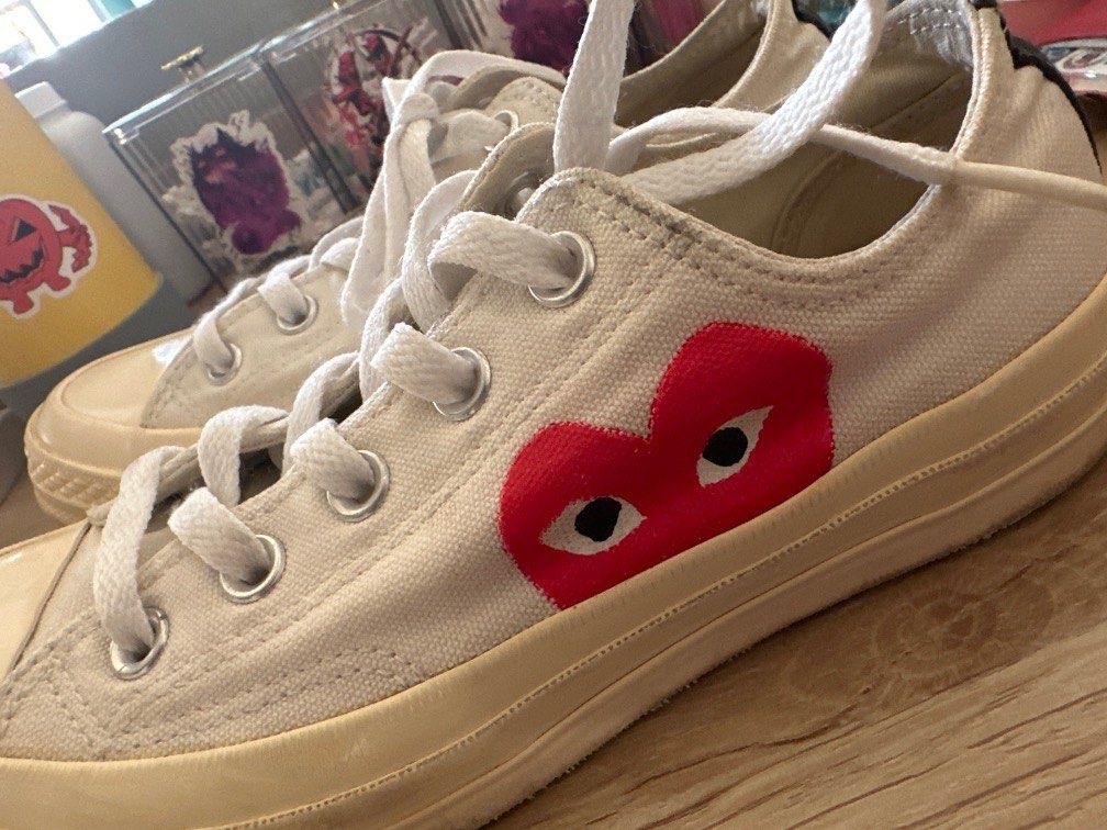 Original cdg converse hot sale