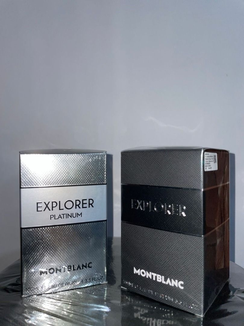 Paket Bundle Parfum Montblanc Explorer dan Explorer Platinum 100ML