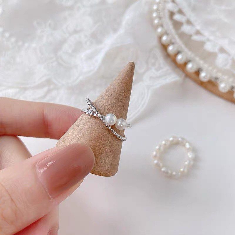 Cute clearance pearl rings