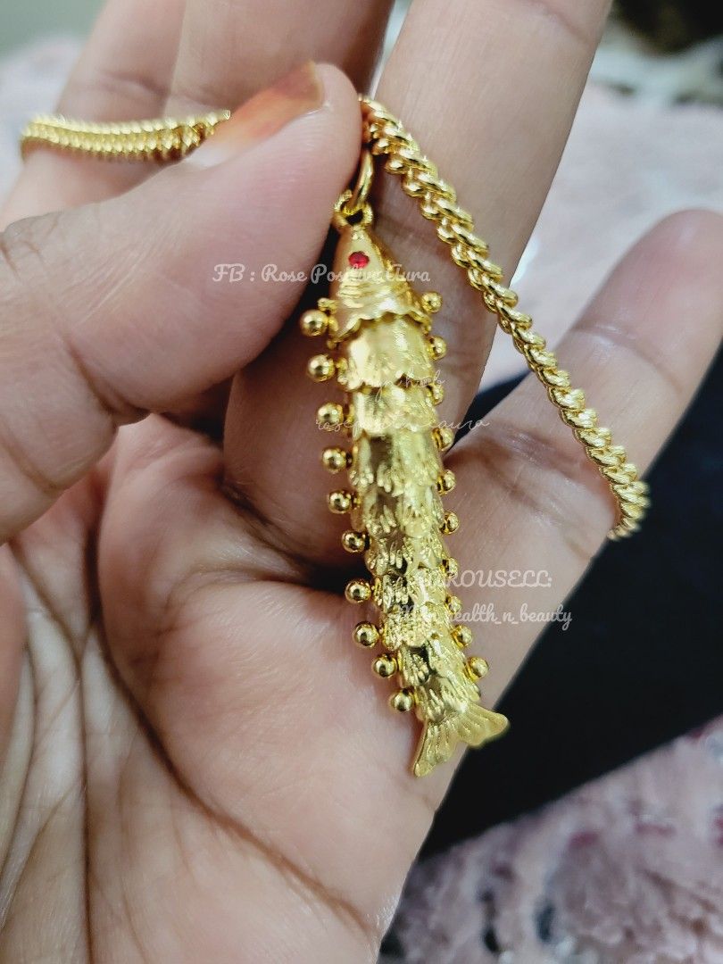 PENDANT FISH 916 GOLD PLATED Women s Fashion Jewelry