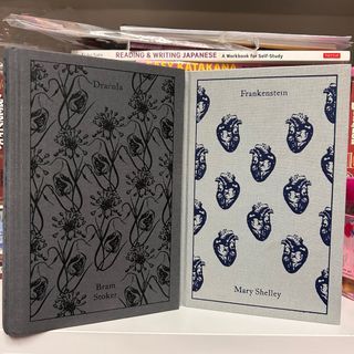 penguin clothbound classics edition of dracula + frankenstein - preloved books