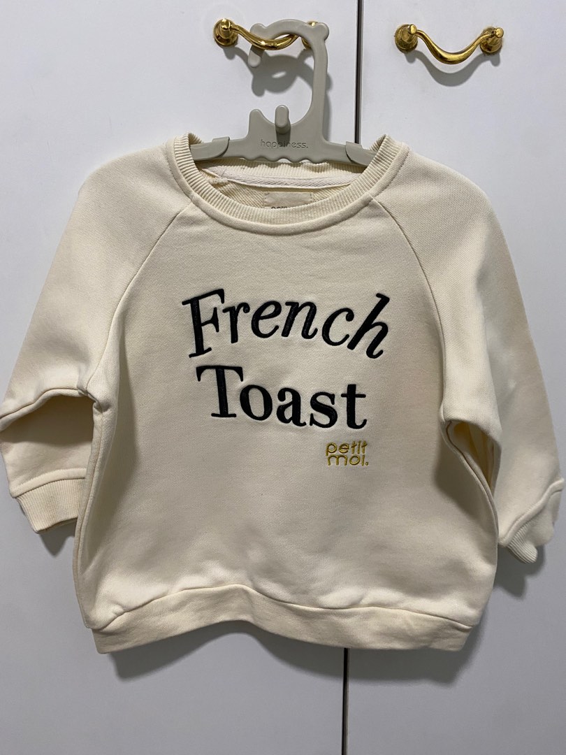 French online toast sweater