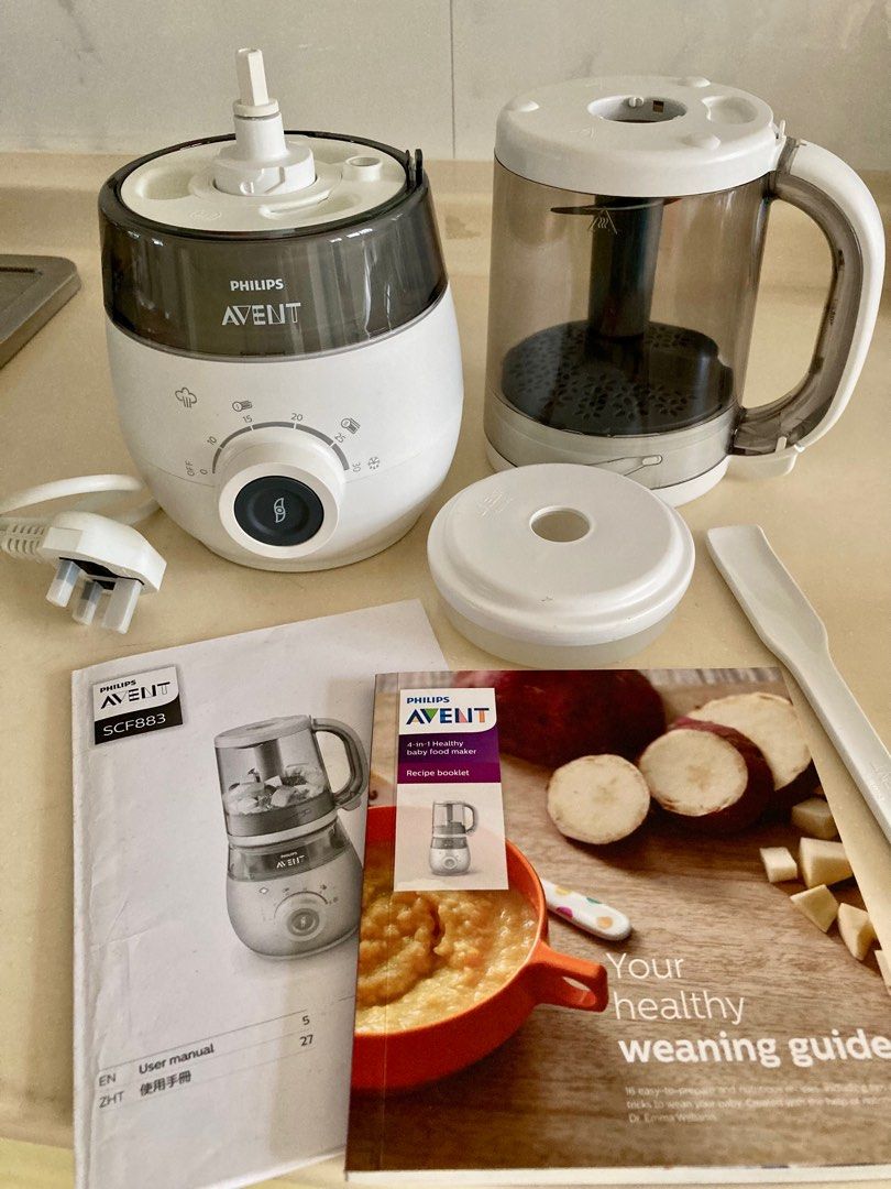 Philips avent 2 in 1 baby food maker manual top