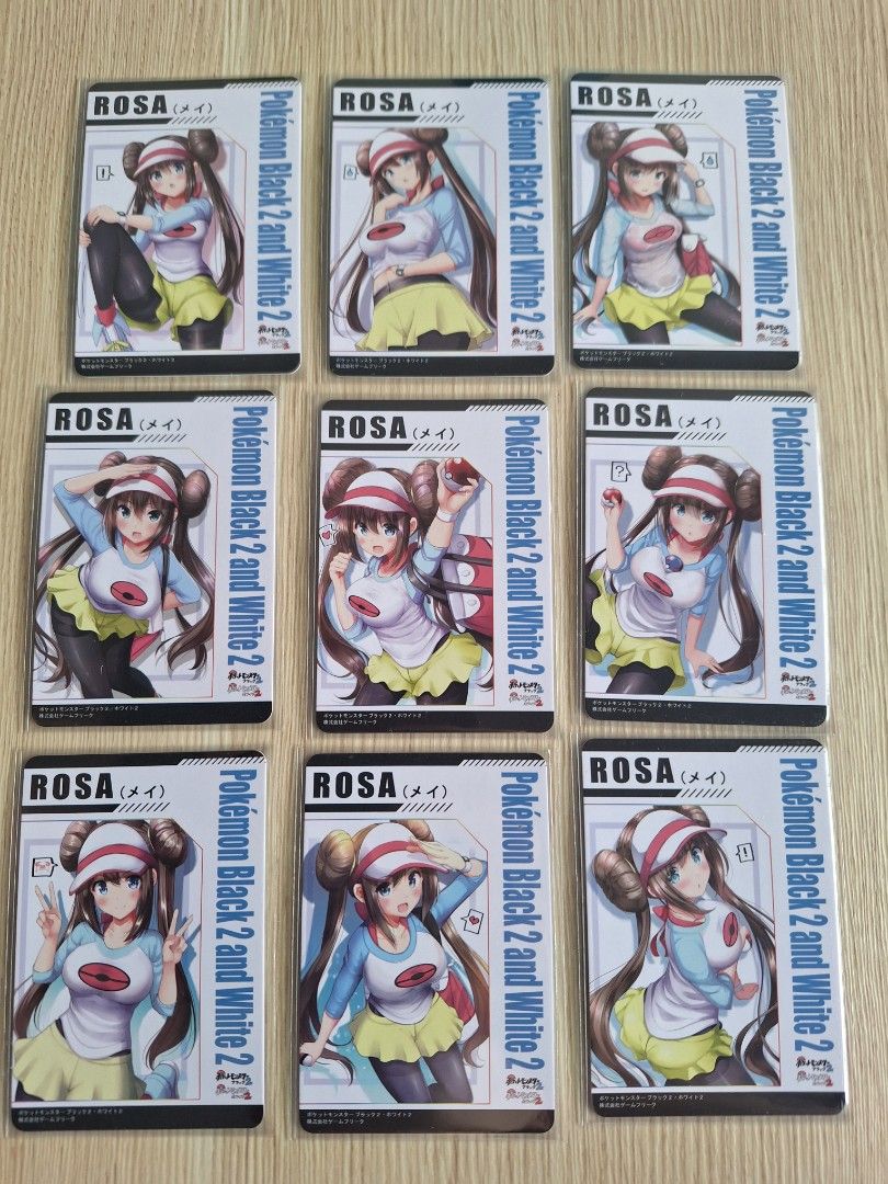 Pokemon Rosa Fan Card, Hobbies & Toys, Toys & Games on Carousell