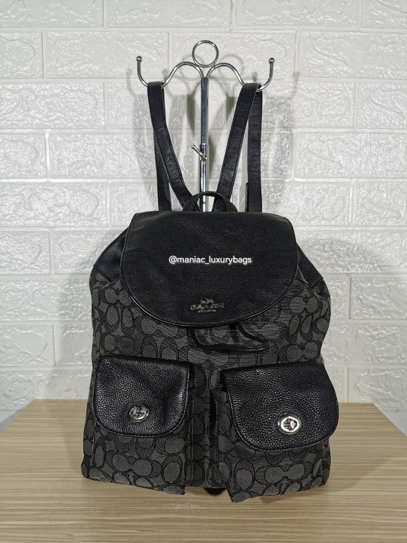 Billie backpack in signature deals jacquard