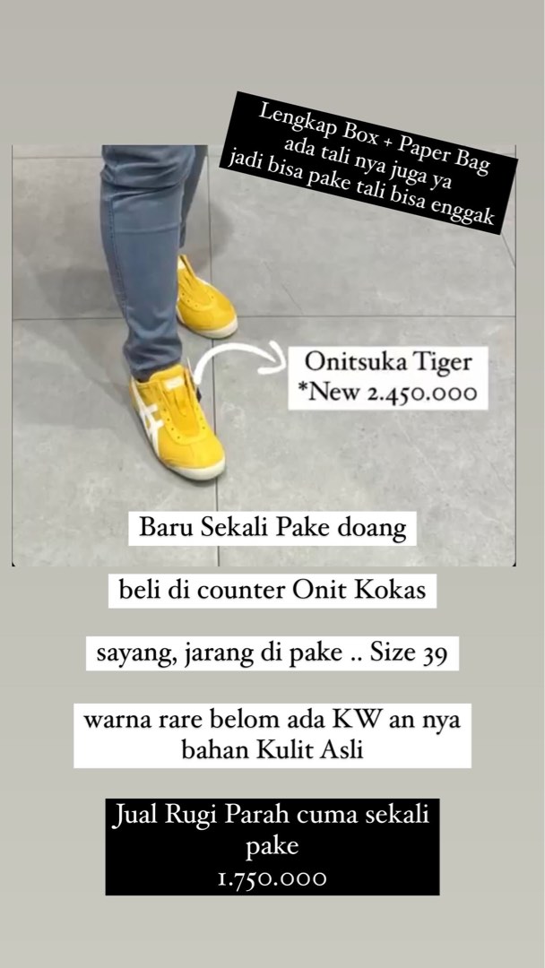 Onitsuka hot sale kokas lantai