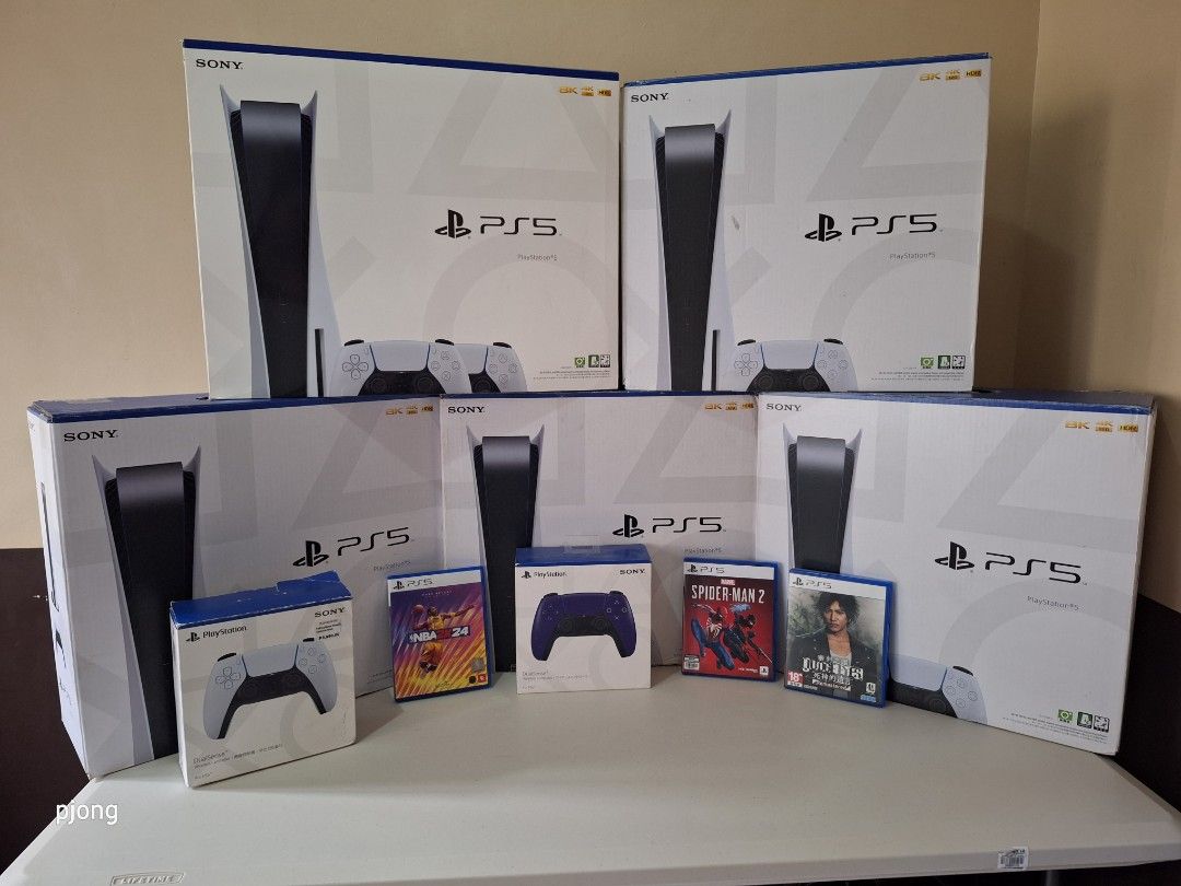 PS5 Disc edition (Category: PlayStation) located in Manila. Submitted by pjthebartender (Listing ID 1286268349, Image 1). Description: Ps5 Disc edition 1 controller Complte n orig cables 24k only Pwde po Swap sa PS4 Slim-Pro Nintendo Switch Adds on Extra controller 3k Judge Eyes 1k NBA 2k24 1200 SpiderMan 2-2200.