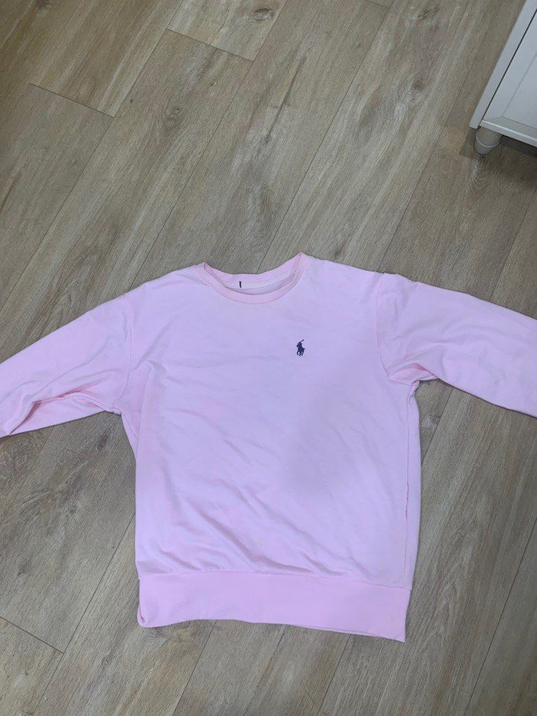 Ralph lauren pink hotsell sweater