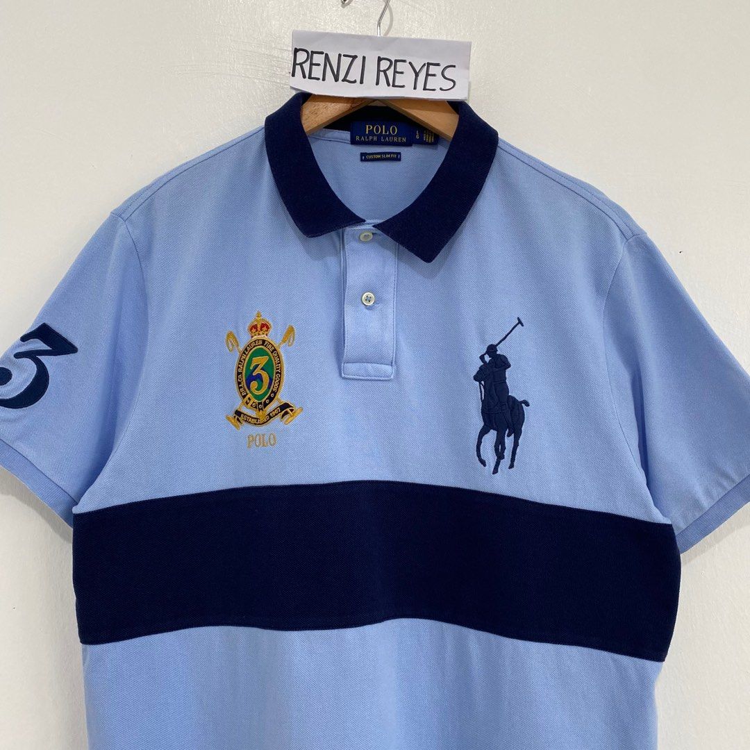 Ralph Lauren Polo Shirt (Category: Tshirts & Polo Shirts ) located in Santo Tomas. Submitted by smart_wears_ph (Listing ID 1286332365, Image 2). Description: Ralph Lauren Polo Shirt Large Custom slim fit 21 inches - chest 18 inches - shoulder 28.5 - 29 inches - length Used, still in excellent condition 1,500.00.