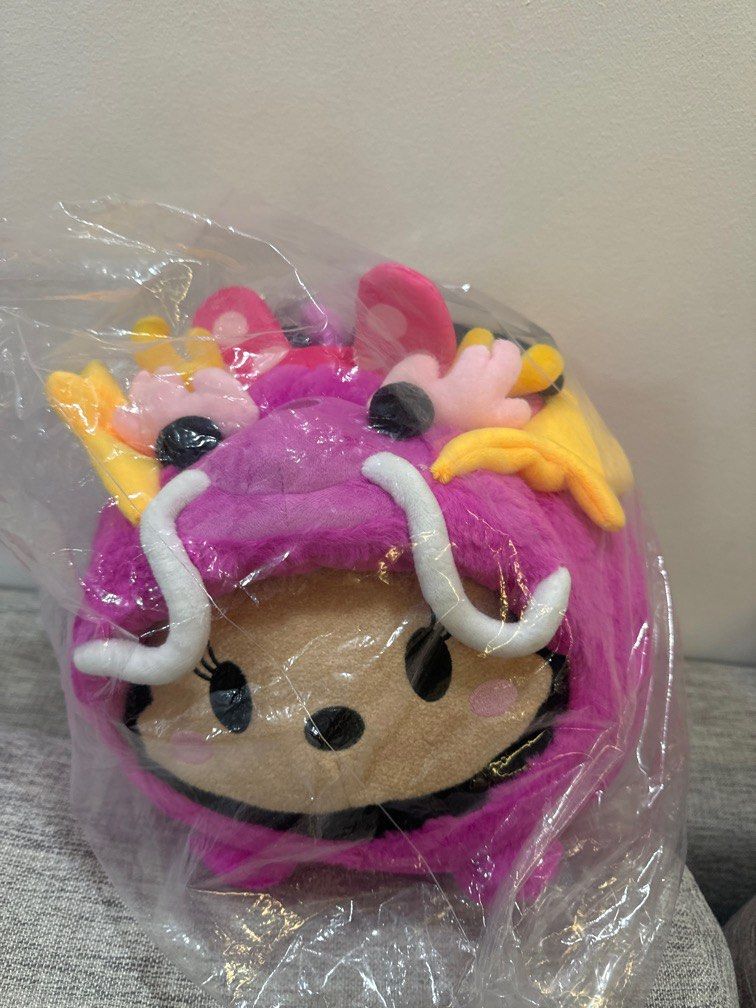 RARE Tsum Tsum Dragon Minnie Plush Hobbies Toys Toys Games on Carousell
