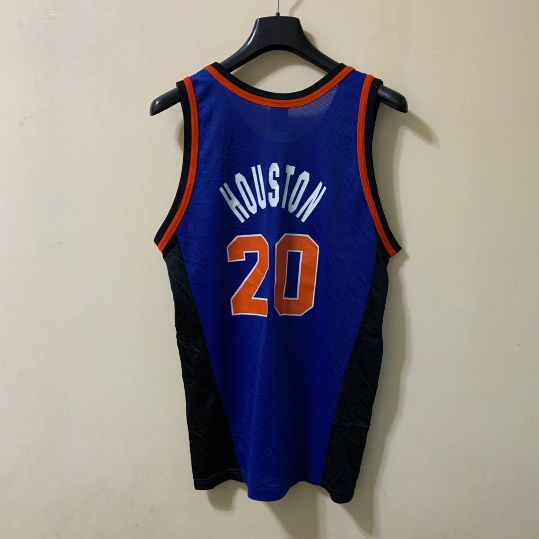 Vintage Champion Allan Houston New York Knicks NBA basketball