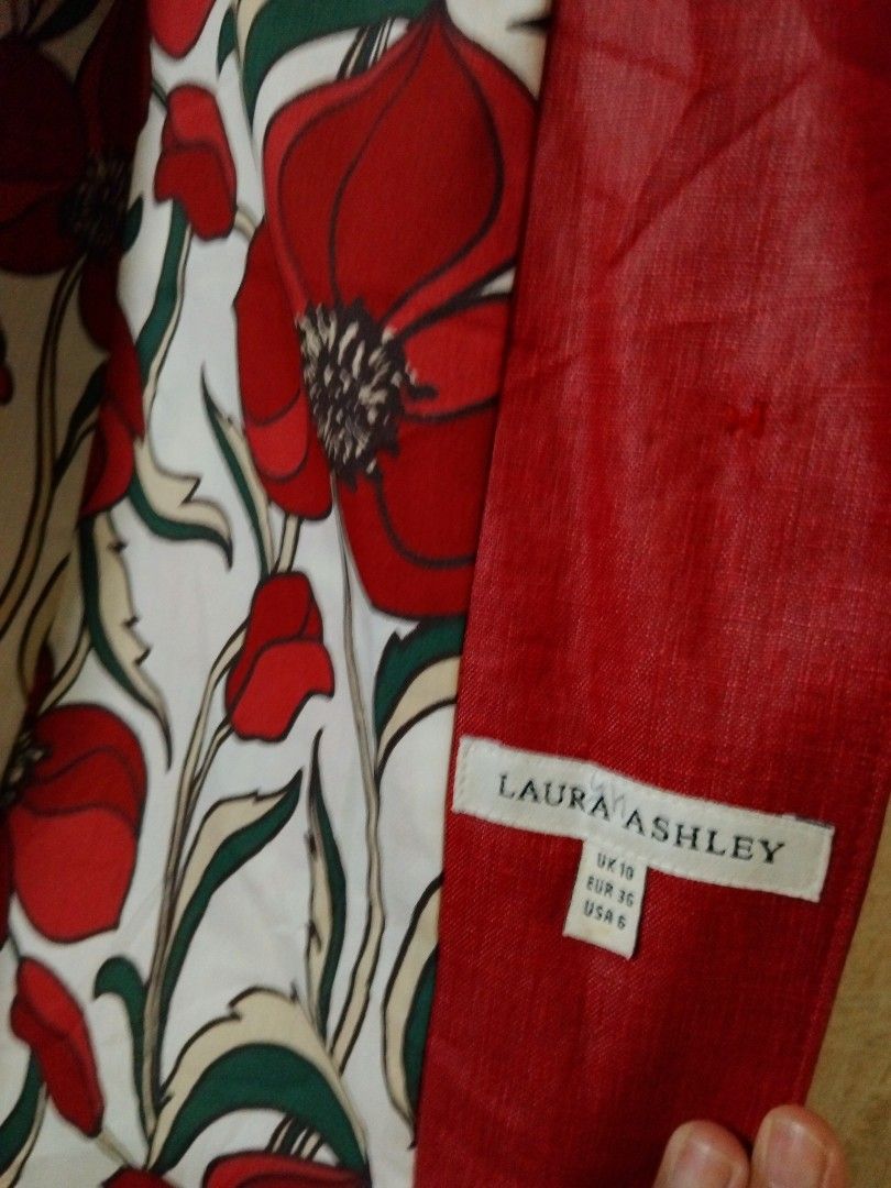 Laura ashley sales red coat