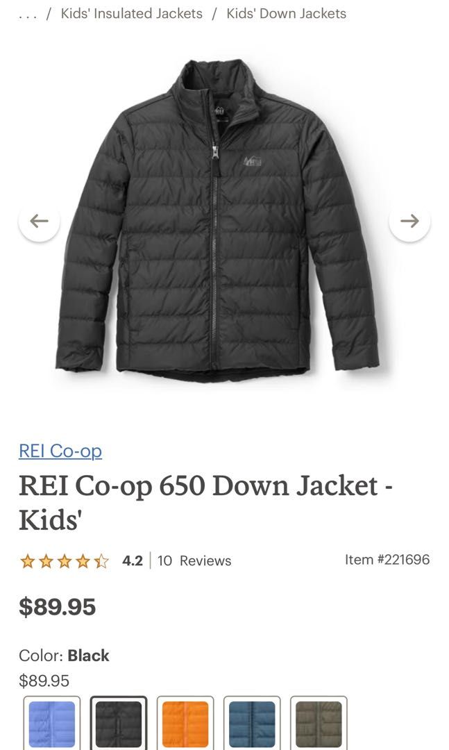 Rei kids clearance jacket