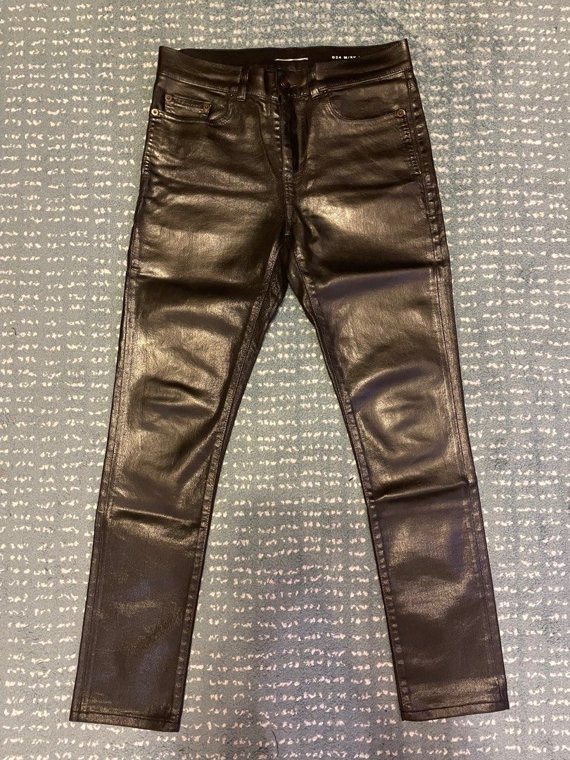 Coated Slim Jean | Hyper Denim | Coated jeans men, Black coated jeans, Slim  jeans
