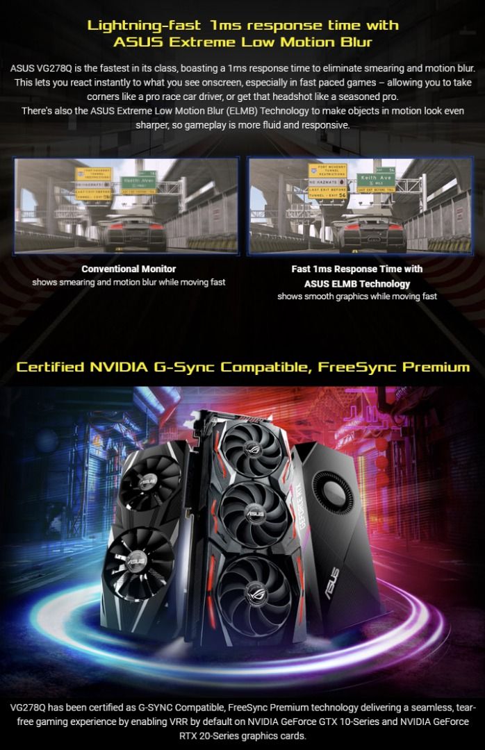 SALE ASUS VG278Q 27