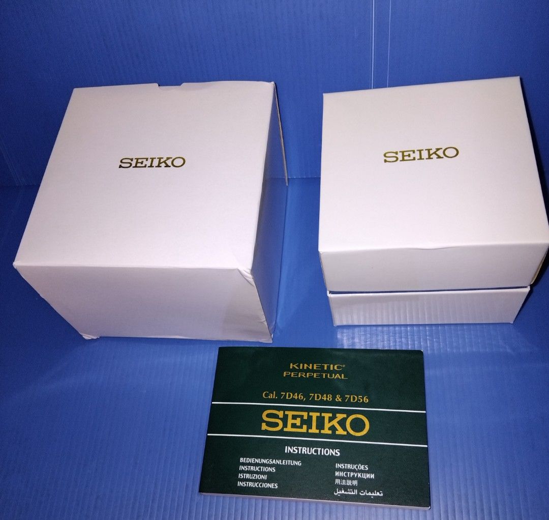 Kinetic watch box sales