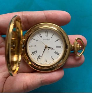 Seiko Rare Vintage Gold Pocket watch