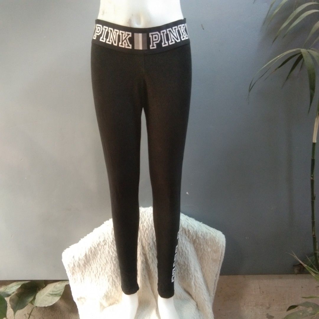 victoria's secret leggings, Women's Fashion, Bottoms, Jeans & Leggings on  Carousell