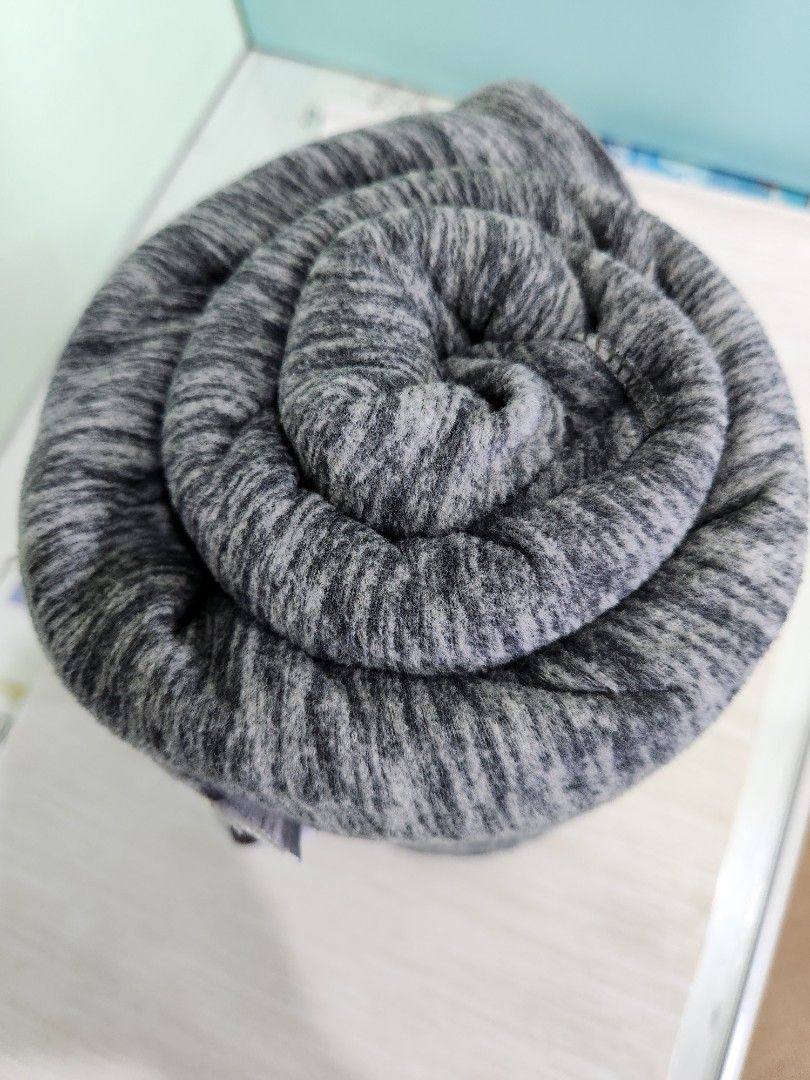 Soft Wool Blanket Gray 60" x 72" (Category: Bedding & Towels) located in Manila. Submitted by Jenshoppe (Listing ID 1286252330, Image 2). Description: Soft Wool Blanket Gray Brand new not too thick and not too soft. Size 60" x 72" light weight and comfortable.