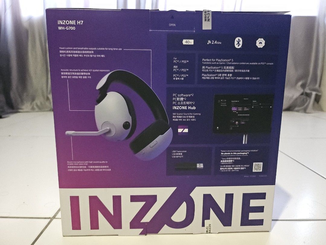 Sony Inzone H7, Audio, Headphones & Headsets on Carousell