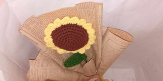 Sunflower Bouquet (handmade crochet)