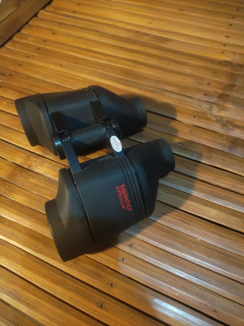 Tasco 7x35 focus free binoculars (Category: Other Photography Accessories) located in Quezon City. Submitted by ricodgizmo (Listing ID 1286314034, Image 1). Description: all working clean and balanced optics minty.