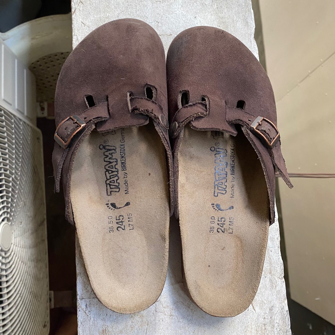 Tatami Boston Clogs Made by Birkenstock Women s Fashion Footwear Flats Sandals on Carousell