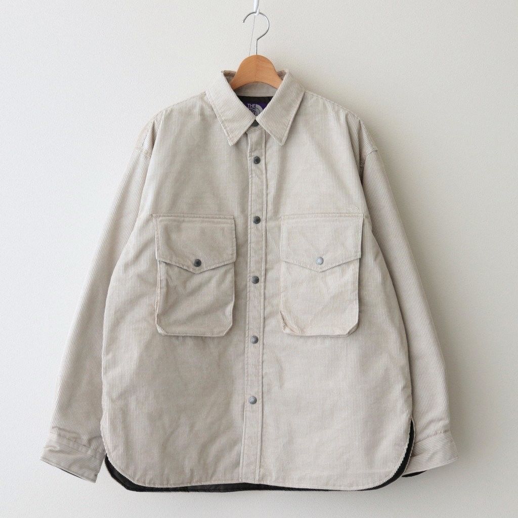 THE NORTH FACE PURPLE LABEL Corduroy Insulation Shirt Jacket