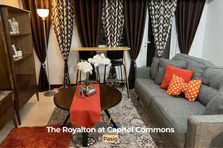 The Royalton at Capitol Commons Pasig Ortigas 1 Bedroom Good deal Furnished For Sale near Estancia Mall Sandstone Portico BGC The Vantage Kapitolyo Valle Verde EDSA Shangrila Uptown Mall Empress The Westin