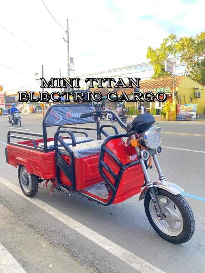 titan nano super 011 3 wheels electric trike mini carfo 3 4