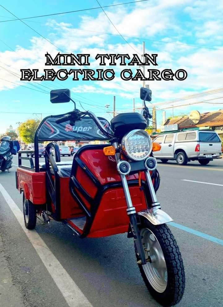 titan nano super 011 3 wheels electric trike mini carfo 3 4